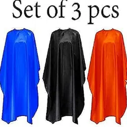 arevox MULTICLOR HAIR CUTTING SHEET FOR SALON POLY CAP SIZE 35*55 PACK OF 3 PCS Makeup Apron-picture-12
