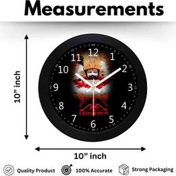 trendstube Analog 25 cm X 25 cm Wall Clock image 2