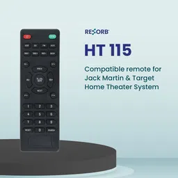 GTML HT 115 Compatible remote for Jack Martin Home Theater System Remote Controller image 2