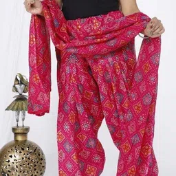 kheeaa fashions Cotton Printed Patiala-picture-10