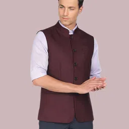 rocksy Solid Men Waistcoat image 4