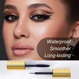 sheny Eyeliner, & Mascara, Shiny Finish Eyeliner | Waterproof Mascara 8 ml image 3