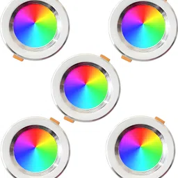 mnlight 9 watt Down Light 7-1 colour chenging Light pack of Dm-5 Ceiling Light Ceiling Lamp-picture-25