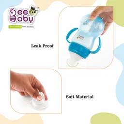 beebaby Grippee Soft Spout Sipper for Baby, Leak Proof Sippy cup, BPA FREE, 6M+, 300 ML. image 5