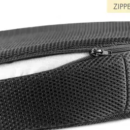 the white willow 16 Inch Round Orthopedic Medium Firm High Resilience Memory Foam Solid Chair Pad Pack of 1 image 4