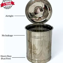 argkw Stainless Steel Grocery Container - 10 L image 2