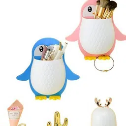 webdealz Plastic Penguin Design Wall Mounted Storage Organizer for Bathroom/Kitchen Etc x2.47 Storage Basket-picture-36