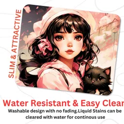 otakusoutlet Cute Girl MousePad Mousepad image 3