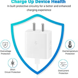 MAK 25 W Adaptive Charging 3.25 A Wall Charger for Mobile with Detachable Cable image 5
