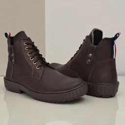 Men’s Indoor Outdoor Boots | Everyday Comfort Lace Up Boots Boots For Men-image-83