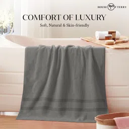 house of terry Cotton 450 GSM Bath Towel image 2