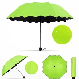 aviation creation Magic Umbrella for Men & Women | Color Changing Umbrella with Floral Pattern Umbrella image 3
