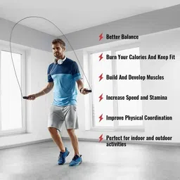 manogyam 2PC Street Jump Freestyle Skipping Rope image 2