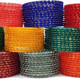 vakangan Glass Bangle Set image 2