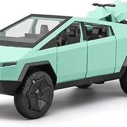 inos Tesla CyberTruck Model Alloy Metal Pull Back Die-Cast Car-picture-11