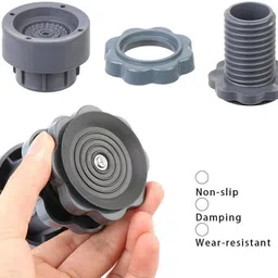 qozweid Washing Machine, Refrigerator Material Rubber, Plated, Polyester, Plush image 5