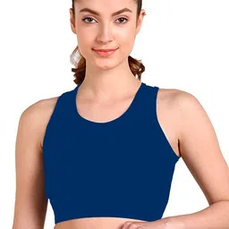 rzlecort SWIM WEARrunning wear,gym wear,Yoga wear,sports wear Solid Women Blue Swimsuit image 3