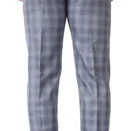 maleno Men Slim Fit Multicolor Cotton Blend Trousers image 2