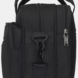 sky spirit Men & Women Black Messenger Bag - Extra Spacious image 5