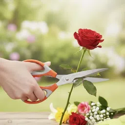 bagaanbox Plant Cutter & multipurpose Garden Scissors, Kitchen and Household Scissor Bonsai Cutter image 3