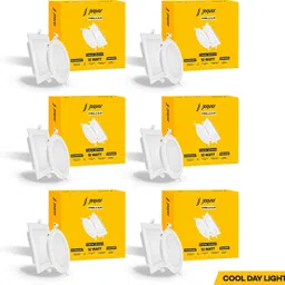 jaquar Strella Slim 12W Round Recess Down Light - Cool White (Pack of 6) Ceiling Light Ceiling Lamp-picture-25