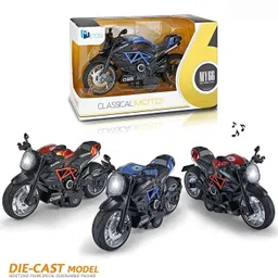 adhira toys Pull Back Motorcycle Toys, Tiny Gift Toy for Kids Boys Age 3-8 Year Old002 image 2
