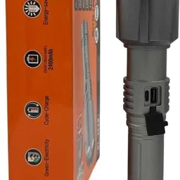 picstar Heavy Duty Zoomable LED Torch Light RL-M38 | Long Battery Backup | Metal Body Torch image 4