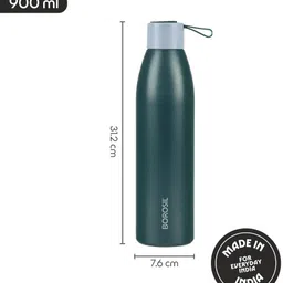 borosil 900 ml Stainless Steel Flask image 2