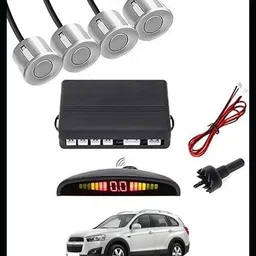 peeps store Car Premium 4 Silver Reverse Parking Sensor-AP25A485 Car Premium 4 Silver Reverse Parking Sensor-AP25A485 Parking Sensor-picture-13