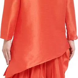 26 i Men Art Silk Kurta Dhoti Pant Set image 2