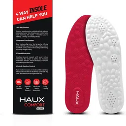 haux PU Insole Red-9 PU Arch Sports, Orthotic Shoe Insole-picture-11