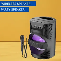 YAARISTYLE LZ (PORTABLE WIRELESS SPEAKER) Upto 6H Playtime & FM Radio Powerful SoundY307 15 W Bluetooth Laptop/Desktop Speaker-image-36