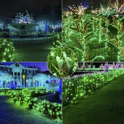 pesca 40 LEDs 11 m Green Steady String Rice Lights image 5