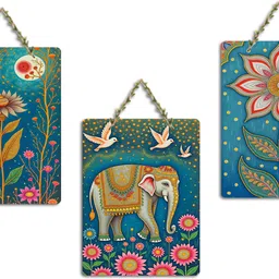 artvibes Nature Theme Wooden Wall Hanging Decorative Wall Art (WH_96116N)-picture-11