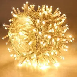 neerusstore 56 LEDs 19 m Gold Steady Ball Rice Lights-picture-25