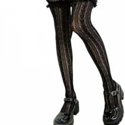 hasthip Women Solid, Floral Print Over the Knee, Knee High-picture-27