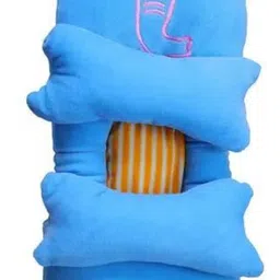 osm india Soft Microfibre Animals Baby Pillow Pack of 1 image 1