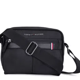 tommy hilfiger Men & Women Black Messenger Bag-picture-14