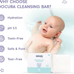docura Cleansing Bar for New Borns and Kids image 2
