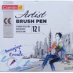 camlin ARTIST 12 SHADES BRUSH PEN-picture-35