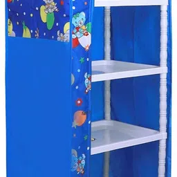 looknsnap Baby 6 Shelve Unbreakable Material PVC Collapsible Wardrobe-picture-11