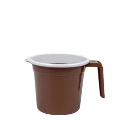 Brown 18 Ltr Polypropylene Bucket Set (Set of 2) by Regalo image 3