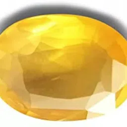 pan mac Lab Certificd Natural Yellow sapphire 10.25 Ratti Orginal (Pukrhja ) Stone Sapphire Ring-picture-20