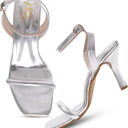jm looks Women Heels Sandal image 5