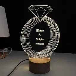 mystica 3D Ring Design Table Lamp-picture-24