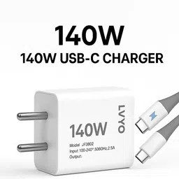 LYVO VOOC 4 A Single Port Mobile Charger with Detachable Cable image 4