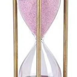 ascent india Wood sand timer Nautical 5 inch sand timer red sand brass side rods Table decorative Sand Clock-picture-12