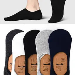 ummiss Men Solid Peds/Footie/No-Show image 1