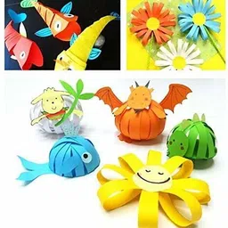 roots Neon / florescent Premium 100Nos. Unruled A4 80 gsm Coloured Paper image 4