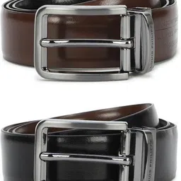 Men Black Genuine Leather Belt-image-59